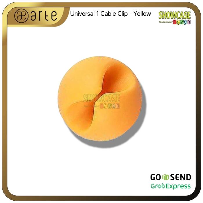 Gambar Cable Clip Wire Holder Organizer Klip Pengikat Kabel Klep Perapih - 1Slot-Yellow dari ShowcaseFever undefined Tokopedia