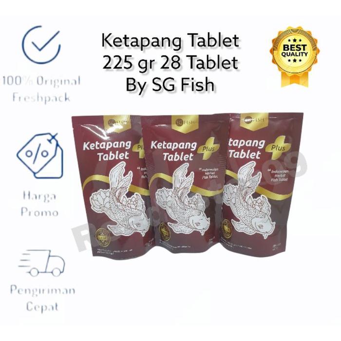 Gambar Ketapang tablet plus vitamin c by SG Fish isi 28 tablet 225gr dari Readystore09 undefined Tokopedia