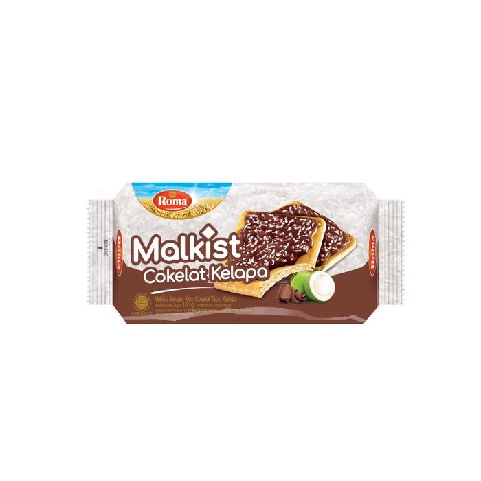 Gambar ROMA MALKIST COKLAT KELAPA 135GR dari Ninestore.jbi undefined Tokopedia