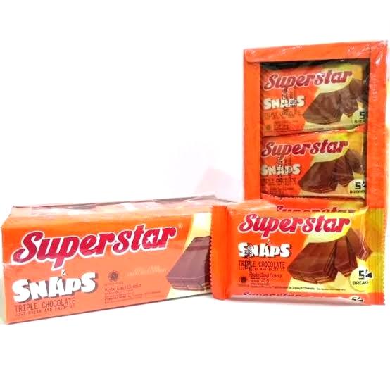 Gambar ROMA SUPERSTAR SNAPS 12X28GR/BOX TRIPLE CHOCOLATE dari Ninestore.jbi undefined Tokopedia