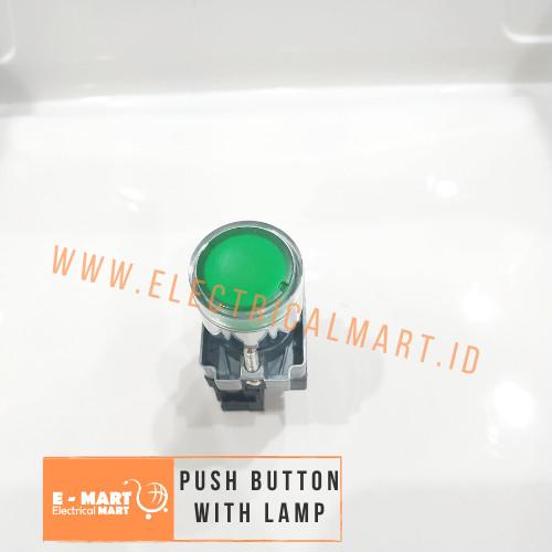 Gambar FORT PUSH BUTTON Lamp LED Indikator Lampu Panel 22mm - Hijau dari Electricalmart ID undefined Tokopedia