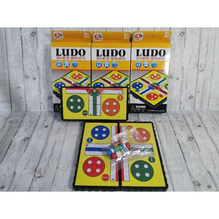 Gambar mainan catur ludo ular tangga magnet lipat portable travel board games - Ludo dari pusat mainan unik medan undefined Tokopedia