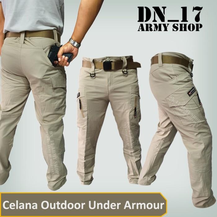 Jual Celana Tactical Outdoor Katun Original FMJ Hitam, 40 Kab