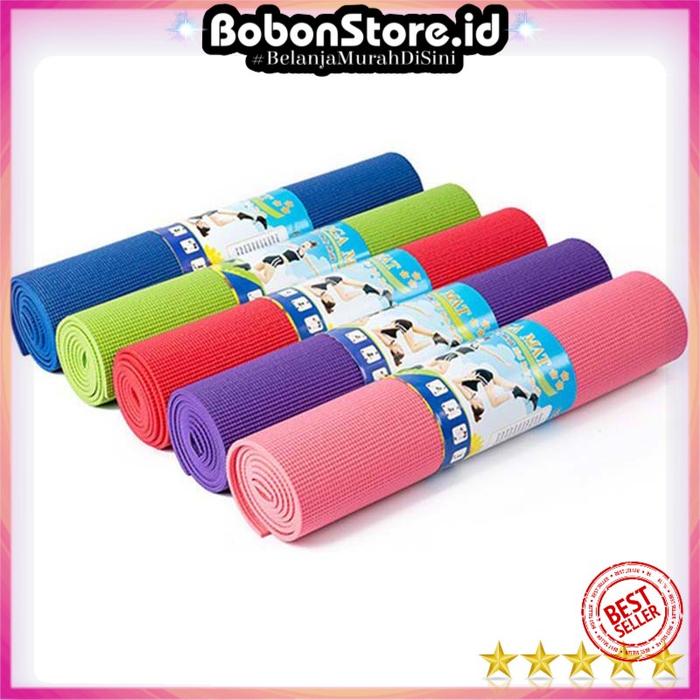 Gambar Karpet Yoga Matras Pilates Yoga Mat - Q4 - Multi-Color dari BobonStore_id undefined Tokopedia