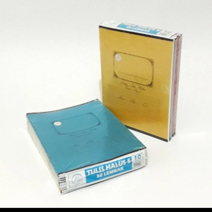 Gambar Buku Tulis Halus Tegak Bersambung Garis 5 Isi 38 Lembar dari Mastoni ID undefined Tokopedia