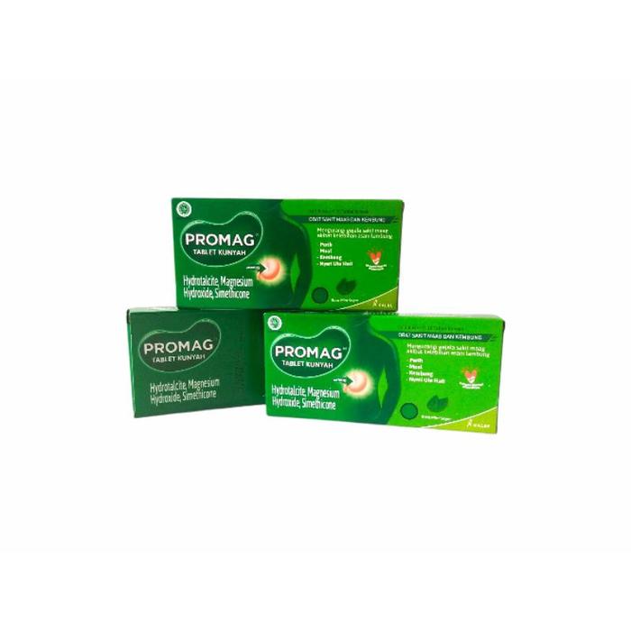 Gambar Promag Tablet Kunyah Per Box 3 Setrip dari Soudaraonline undefined Tokopedia