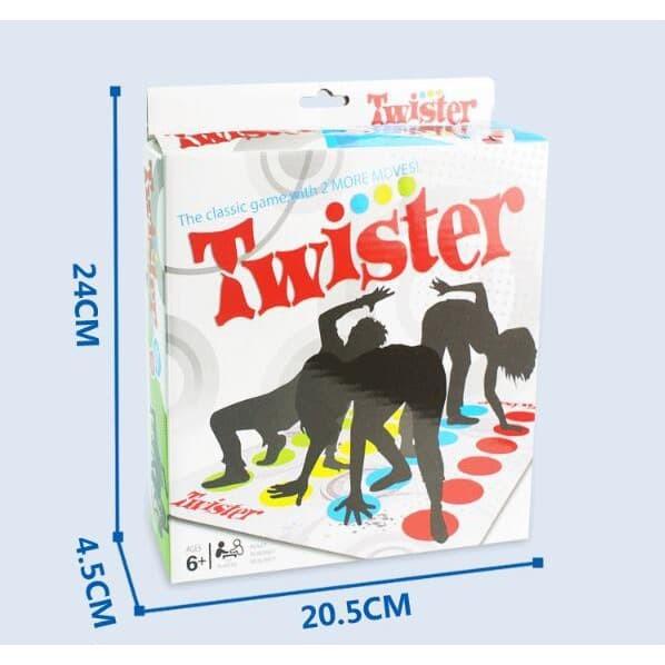 Gambar Twister Board Game Challenges Permainan Mat Lantai Classic Fun Toys dari murahunik undefined Tokopedia