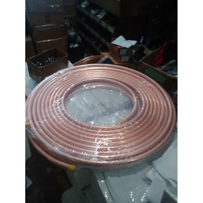 Gambar Pipa tembaga roll ukuran 8mm x 1mm - 8mm x 0.71mm - 8mm x 1.20mm dari surya logam glodok undefined Tokopedia