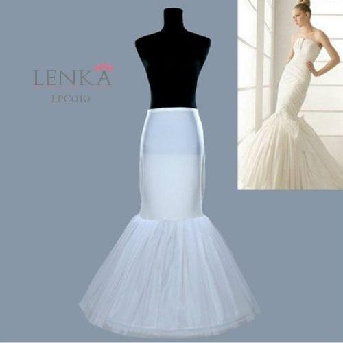 Gambar Petticoat Pengembang Baju Pesta (1Ring 1Layer) l Rok Mermaid - LPC010 - Putih dari Lenka Wedding Shop undefined Tokopedia