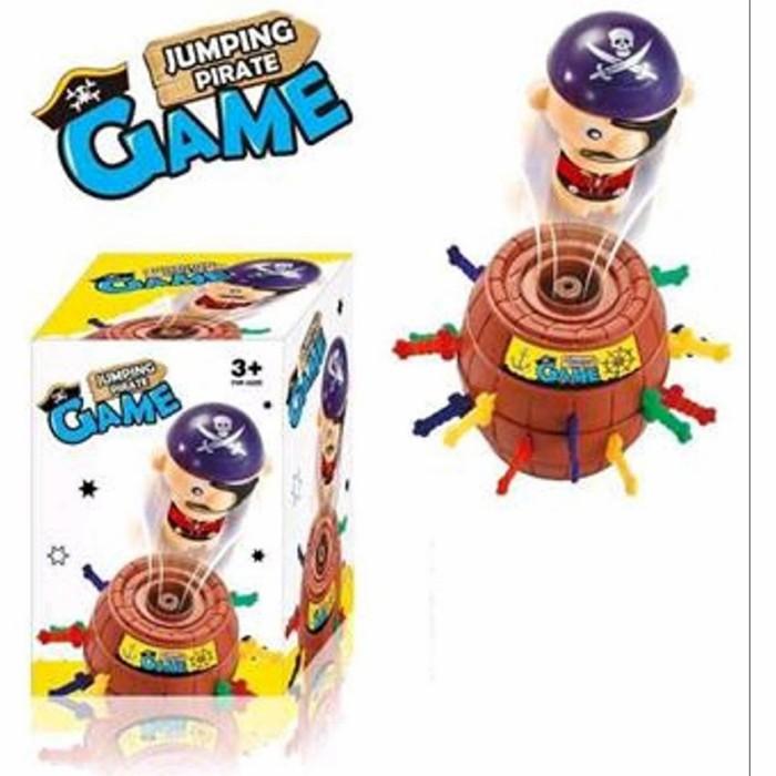 Gambar mainan tusuk pedang loncat jumping pirate toy game barrel dari pusat mainan unik medan undefined Tokopedia