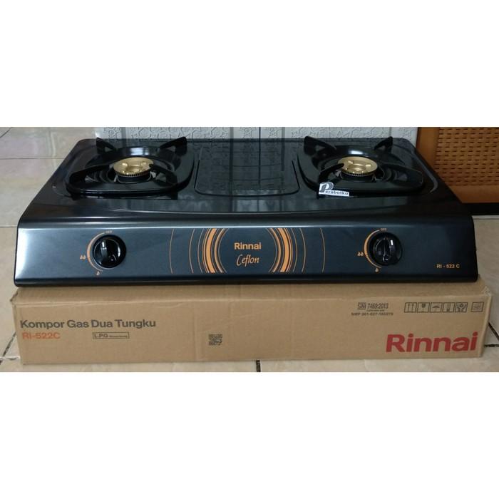 Jual Kompor Rinnai RI-522 C Kompor Gas Dua Tungku Ceflon - Kota Cirebon -  Galihstore. | Tokopedia