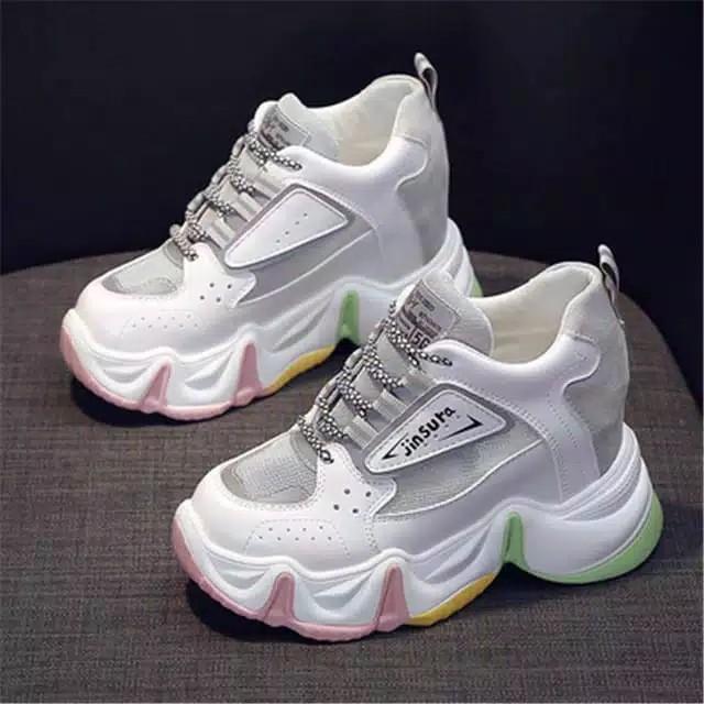 Gambar Nons Store - Sepatu Sneakers Wanita JINSURAS RAINBOW - ABU, 40 dari Nons Storee undefined Tokopedia