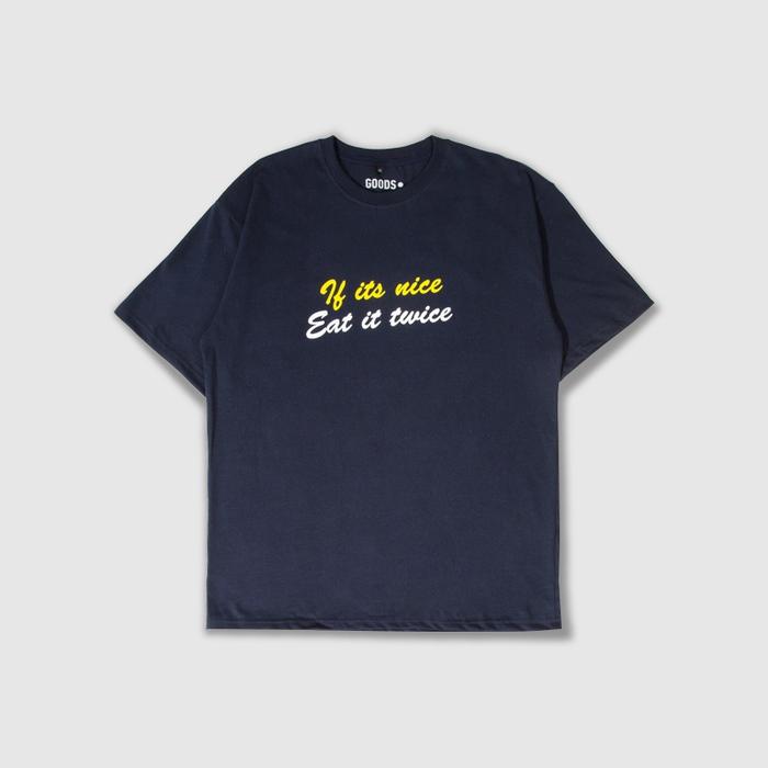 Gambar The Goods Dept - Local Food Mie Ayam Tee Navy - M dari The Goods Dept undefined Tokopedia