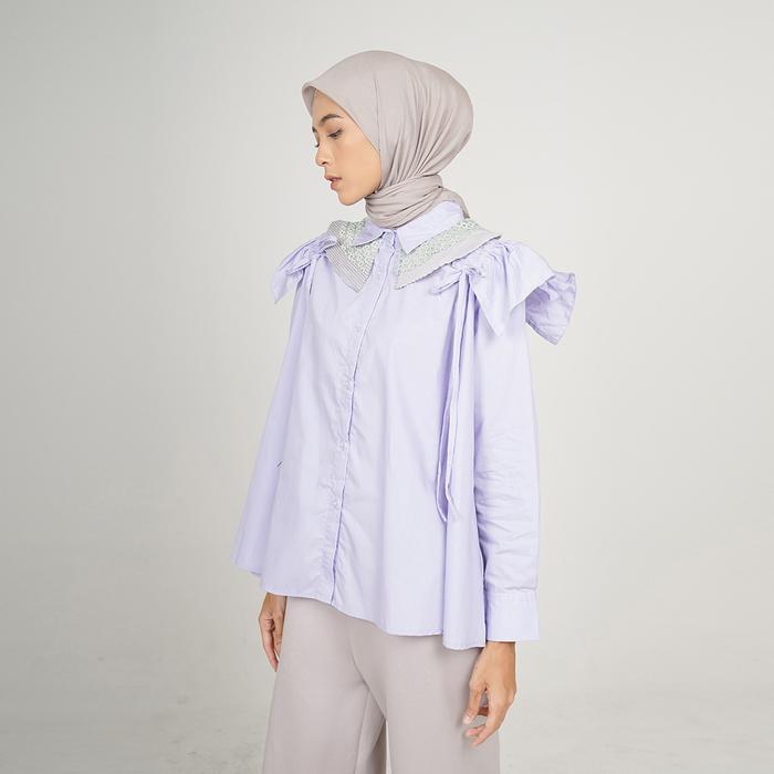 Gambar Jenna & Kaia - Helena Top Lavender 3.0 - M dari Jenna and Kaia undefined Tokopedia