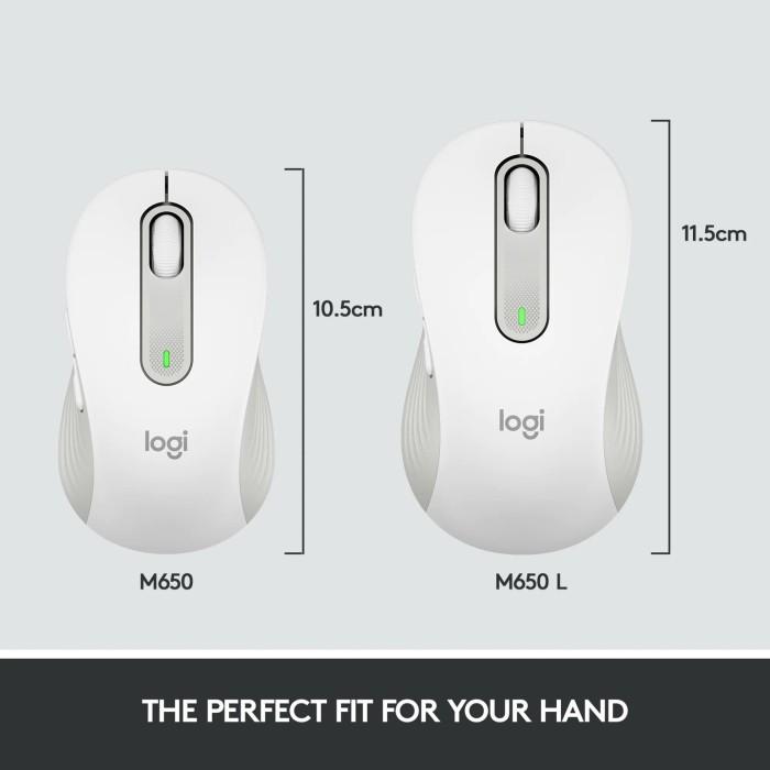 Gambar Logitech M650 Signature Wirelles Mouse M650L M 650 - M650 HITAM dari Cemara Mas Indah undefined Tokopedia