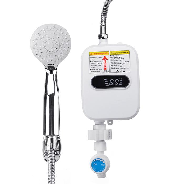 Jual Tool 3500W Mini Instant Tankless Electric Shower Hot Water