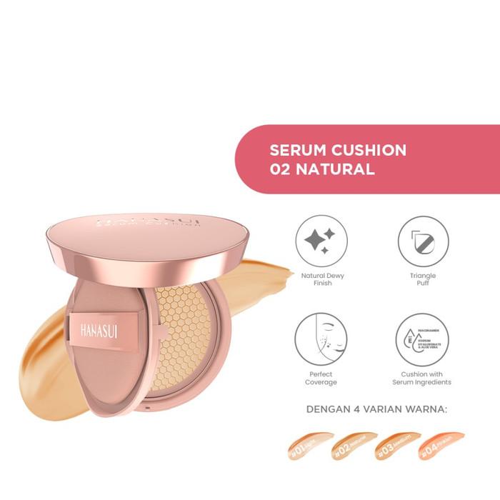 Gambar HANASUI SERUM CUSHION 15G | CUSHION FOUNDATION - 04. Pinkish dari Cosme Murah undefined 4 Tokopedia