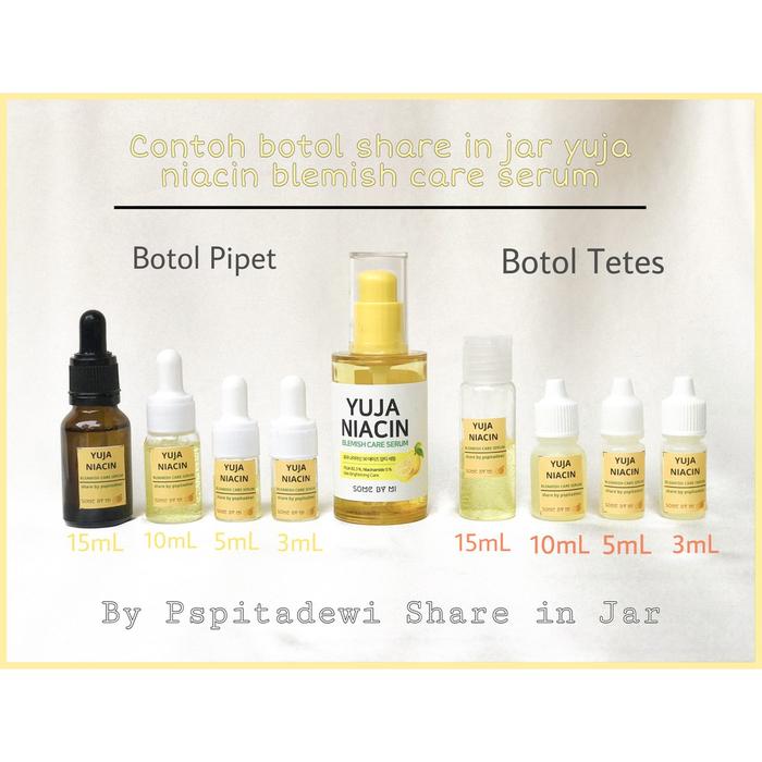 Gambar SHARE IN JAR - Some by Mi Yuja Niacin Serum Toner Cream Sleeping Mask - Serum, 3ml dari Share In Jar Termurah undefined Tokopedia