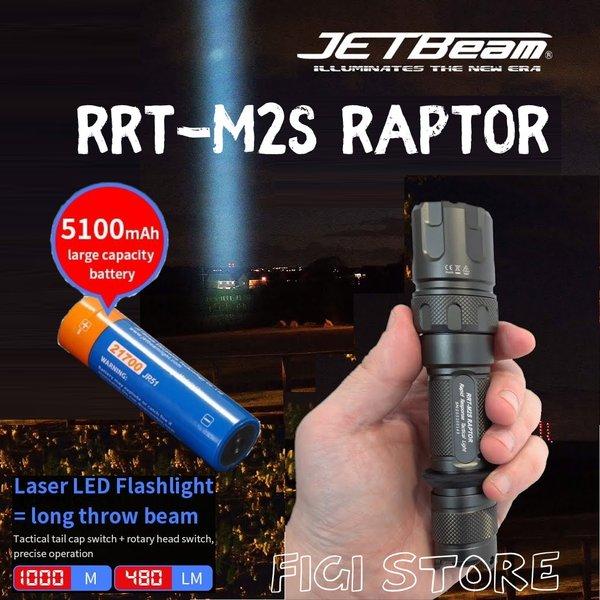 Gambar Senter JETBeam RRT-M2S Raptor LEP Laser Flashlight WP-T2 480 Lumens - dari fehmed hiasan undefined Tokopedia