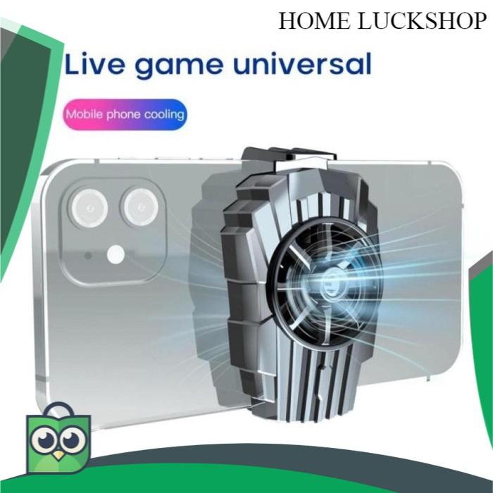Gambar Kipas Pendingin HP Mobile Phone Cooling Gaming Radiator Fan Mini Hitam - Hitam dari Home Luckshop undefined Tokopedia