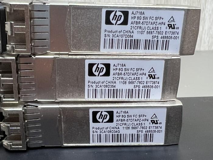 Jual HP AJ716A HP 8G SW B-series FC SFP+, HP Origonal Kota