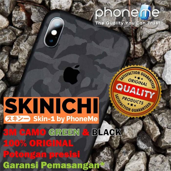 Gambar SKINICHI DELUXE 3M CAMO BLACK HITAM Garskin Skin - Back Only dari PhoneMe Indonesia undefined Tokopedia