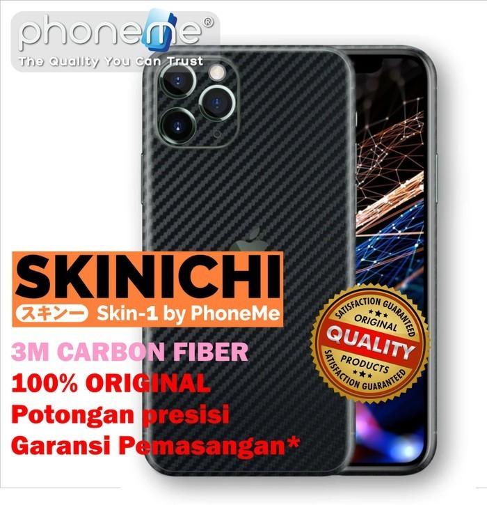 Gambar SKINICHI PREMIUM 3M Carbon Fiber Hitam Black Garskin Skin - Back Only dari PhoneMe Indonesia undefined Tokopedia
