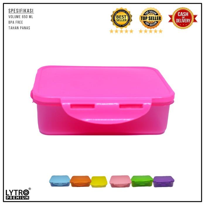 Gambar Lunch Box - Tempat Makan - Kotak Makan 650ML - Kuning - Hijau, print uv dari TopSecretMarket undefined Tokopedia