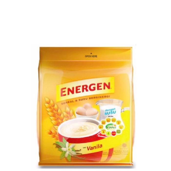 Gambar Energen Susu Sereal Vanilla Pouch 10 x 32 gr dari Tokongeklik undefined Tokopedia