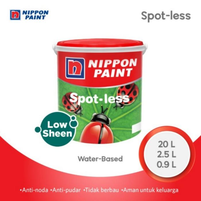 Gambar CAT NIPPON SPOTLESS 919(D1) PRIME WHITE 2.5 LT dari WANDA PAINTS undefined Tokopedia
