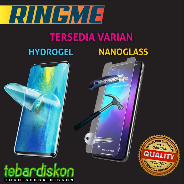 Jual RingMe Oneplus Nord Hydrogel atau Nanoglass Tempered