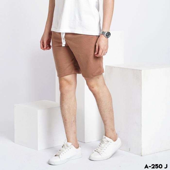 Gambar SANS Celana Pendek Pria Celana Santai Celana Boxer Unisex Premium - MOCCA, L dari Sans Officials undefined Tokopedia