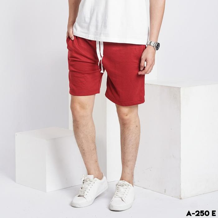 Gambar SANS Celana Pendek Pria Celana Santai Celana Boxer Unisex Premium - MAROON, XL dari Sans Officials undefined Tokopedia