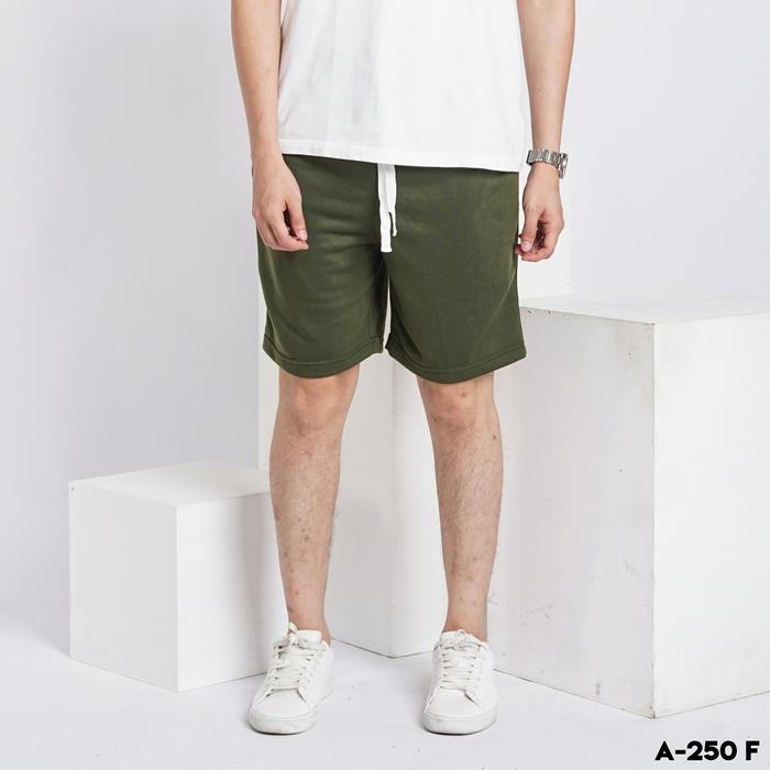 Gambar SANS Celana Pendek Pria Celana Santai Celana Boxer Unisex Premium - ARMY GREEN, M dari Sans Officials undefined Tokopedia