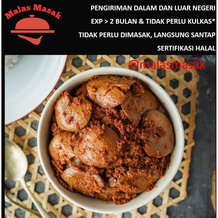 Gambar Rendang Jengkol by Rendang Gadih Asli Payakumbuh Murah dari alcenastore undefined Tokopedia