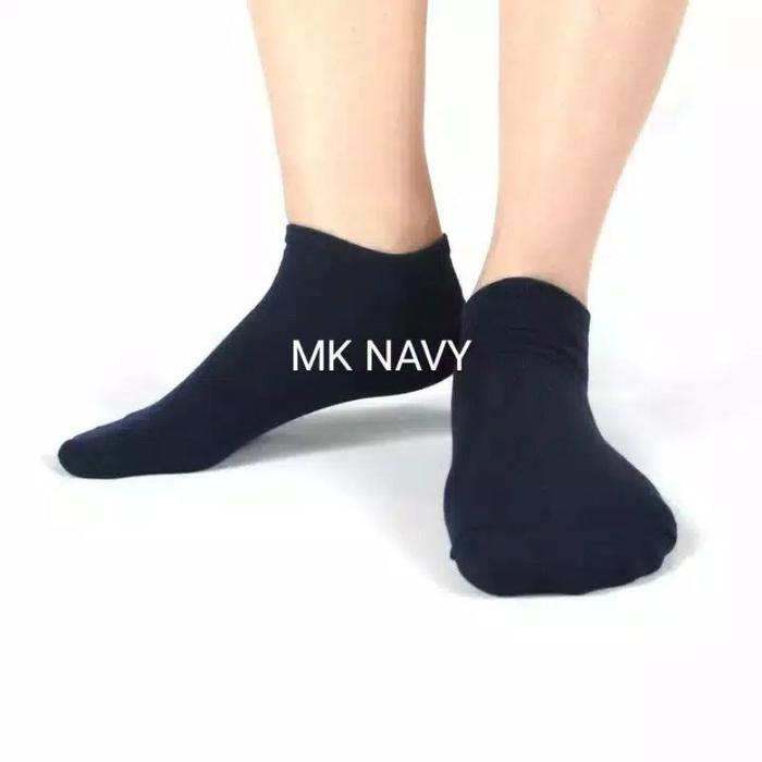 Gambar Kaos Kaki Dewasa || Kaos Kaki Pria || Kaos Kaki Mata Kaki Polos - Navy dari ASCOLLECTION_ATA undefined Tokopedia