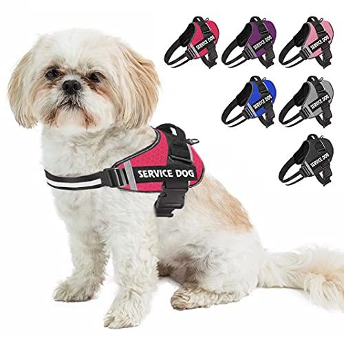 Emotional Support Service Dog Harness With Handle Btromeshy