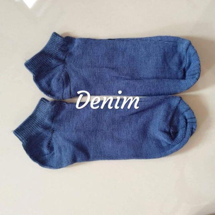 Gambar Kaos Kaki Dewasa || Kaos Kaki Pria || Kaos Kaki Mata Kaki Polos - Denim dari ASCOLLECTION_ATA undefined Tokopedia