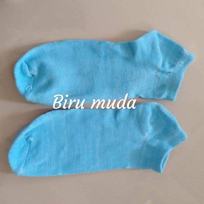 Gambar Kaos Kaki Dewasa || Kaos Kaki Pria || Kaos Kaki Mata Kaki Polos - Biru Muda dari ASCOLLECTION_ATA undefined Tokopedia
