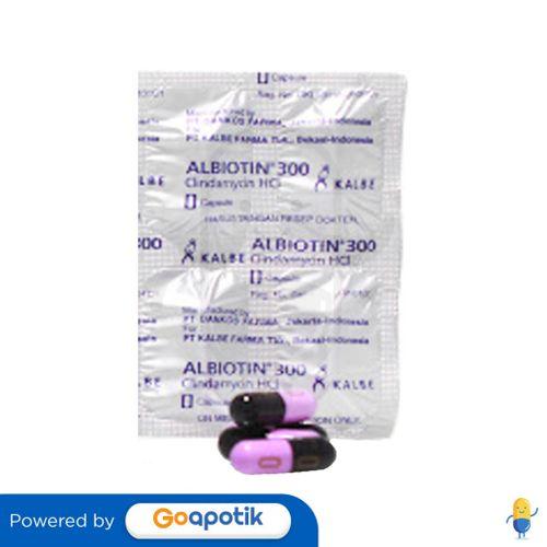 Gambar ALBIOTIN 300 MG KAPSUL STRIP dari Apotek Kosambi By GoApotik undefined Tokopedia