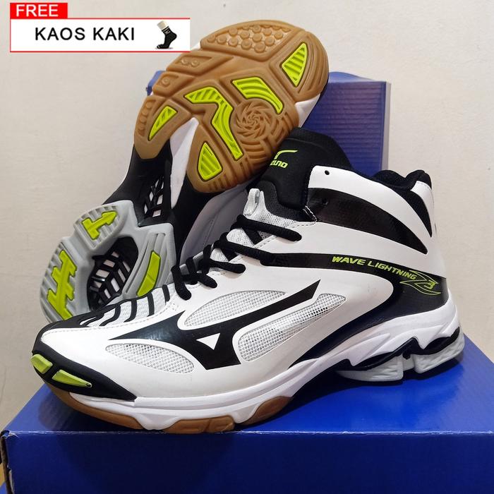 Sepatu Voli Mizuno Wave Lightning Z3 Warna Putih Sepatu Volley Volly