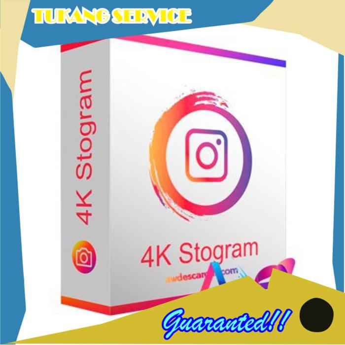 Jual 4K Stogram 3.4 Windows Pro Apk Download IG Story dan Instagram Feed -  Kota Tangerang Selatan - Tukang Service Digital | Tokopedia