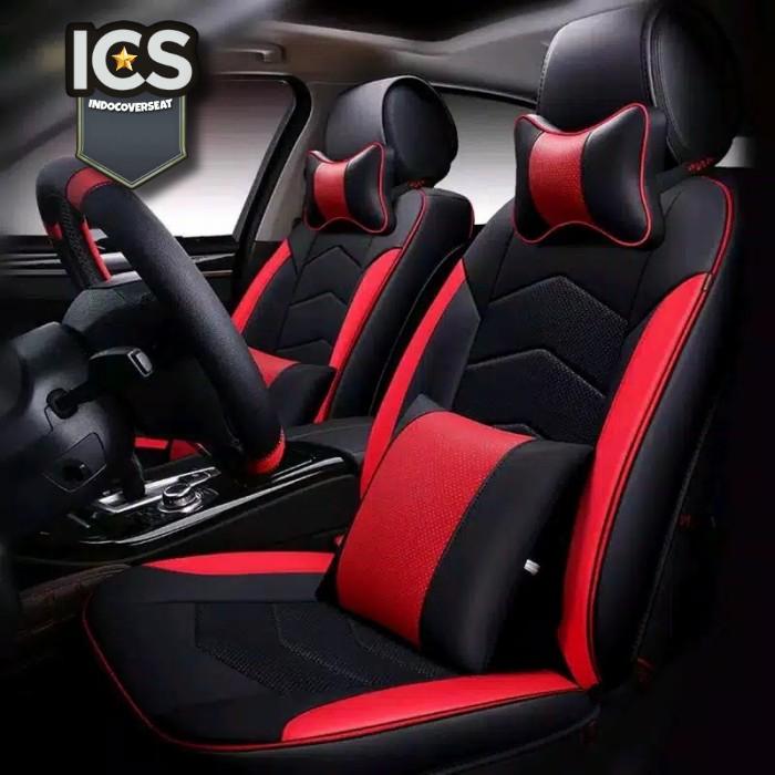 Jual Sarung jok mobil mini baris Bisa req warna Corak DLL