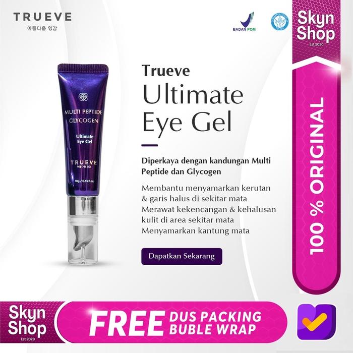 Gambar Krim Mata TRUEVE Multi Peptide & Glycogen Ultimate Eye Gel dari Skyn Shop Official undefined Tokopedia