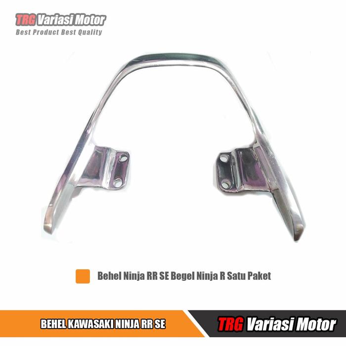 Gambar Behel Ninja RR SE TRG High Quality - Behel-Silver dari TRG Variasi Motor undefined Tokopedia