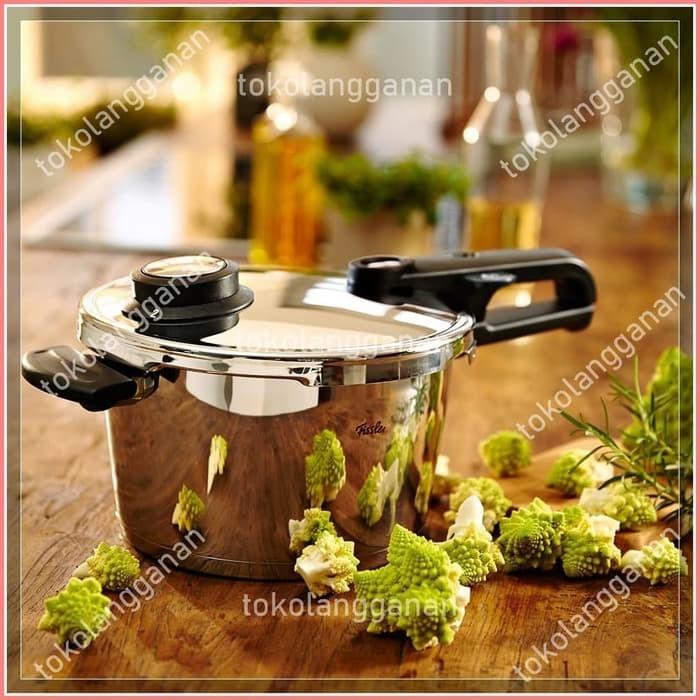 Stainless Steel Fissler Pressure Cooker 10 Litre Panci Fissler
