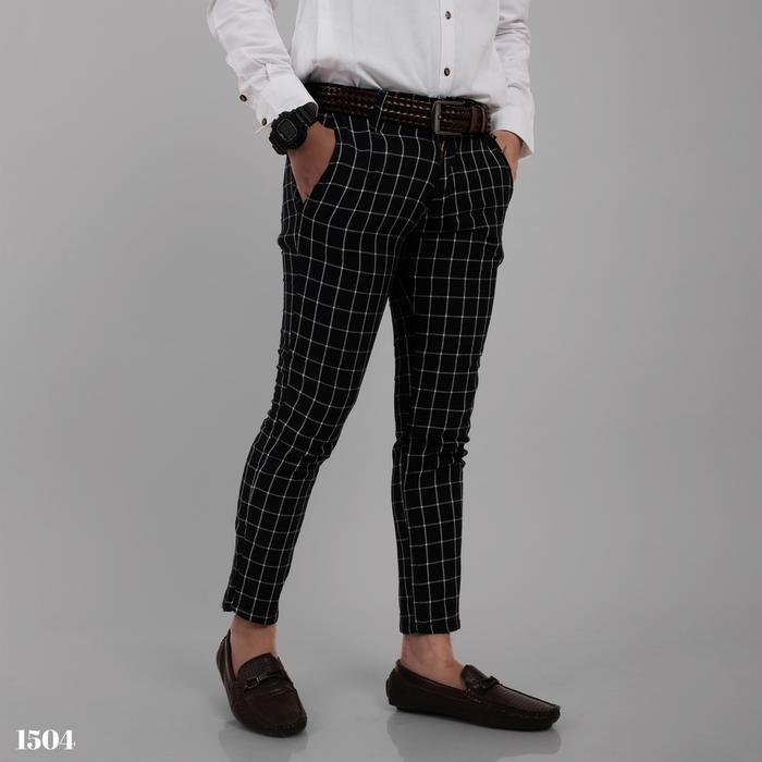 Gambar DGM Celana Tartan Pria Celana Panjang Pria Tartan Pants Pria 1504 - 28 dari DGM FASHION undefined Tokopedia