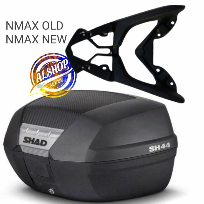 Gambar PAKETAN BOX SHAD SH44 DAN BREKET BOX YAMAHA NMAX 155 OLD ALL NEW NMAX - NMAX NEW dari AL MOTOR-88 undefined Tokopedia