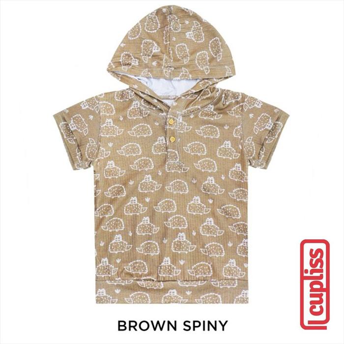 Gambar Little Palmerhaus Kids Boo Hoodie Jaket Anak - Brown Spiny - 1 Years dari Cupliss undefined Tokopedia