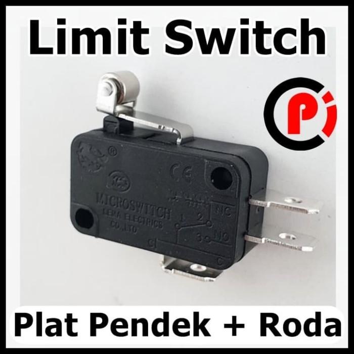 Gambar Micro Limit Switch Saklar Sensor Plus Tuas Roda DLL - Roda Pendek dari Pi Toserba undefined Tokopedia